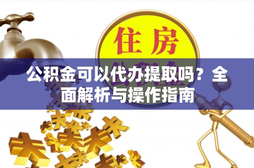 罗城公积金可以代办提取吗？全面解析与操作指南