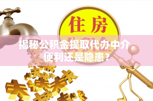 罗城揭秘公积金提取代办中介，便利还是隐患？