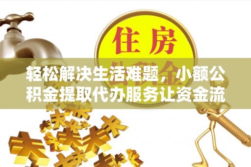 罗城轻松解决生活难题，小额公积金提取代办服务让资金流动更便捷