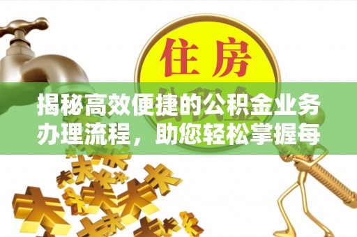罗城揭秘高效便捷的公积金业务办理流程，助您轻松掌握每一步