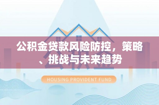 罗城公积金贷款风险防控，策略、挑战与未来趋势