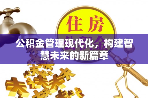 罗城公积金管理现代化，构建智慧未来的新篇章