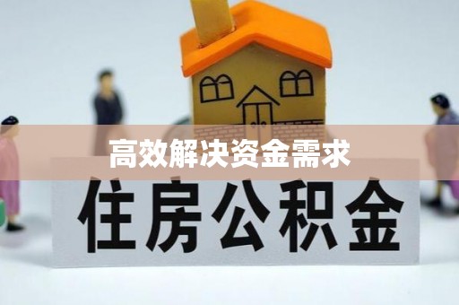 罗城高效解决资金需求