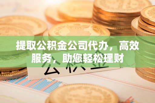 罗城提取公积金公司代办，高效服务，助您轻松理财