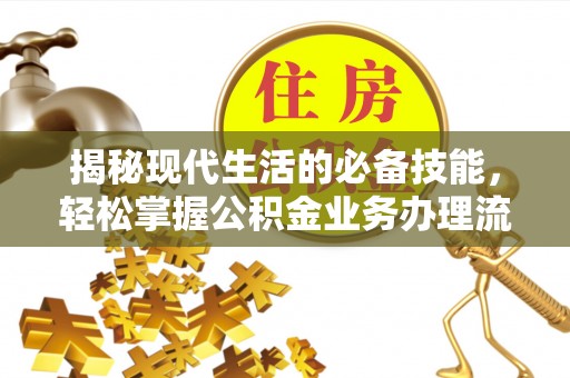 罗城揭秘现代生活的必备技能，轻松掌握公积金业务办理流程