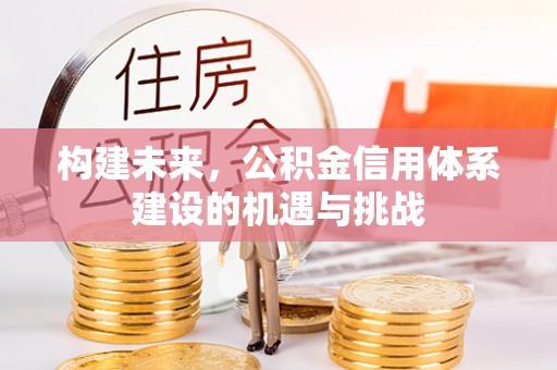 罗城构建未来，公积金信用体系建设的机遇与挑战