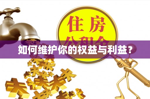 罗城如何维护你的权益与利益？