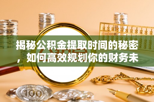 罗城揭秘公积金提取时间的秘密，如何高效规划你的财务未来