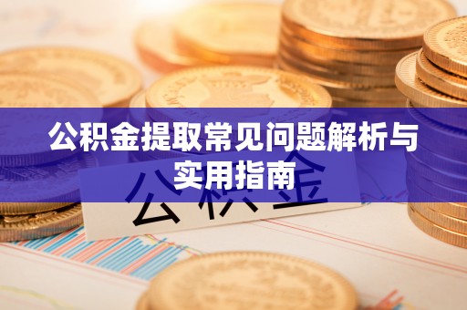 罗城公积金提取常见问题解析与实用指南