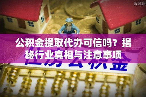 罗城公积金提取代办可信吗？揭秘行业真相与注意事项