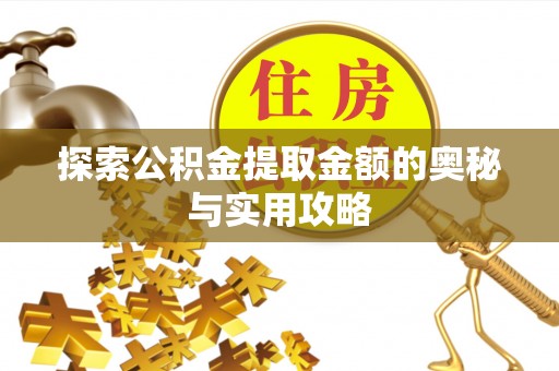 罗城探索公积金提取金额的奥秘与实用攻略