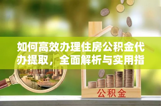 罗城如何高效办理住房公积金代办提取，全面解析与实用指南