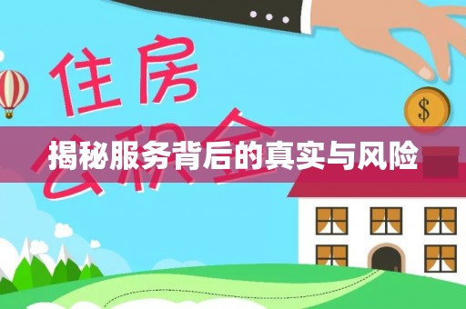 罗城揭秘服务背后的真实与风险