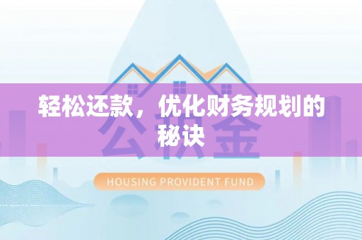 罗城轻松还款，优化财务规划的秘诀