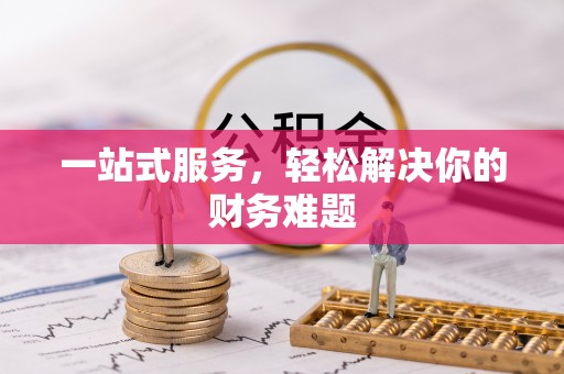 罗城一站式服务，轻松解决你的财务难题