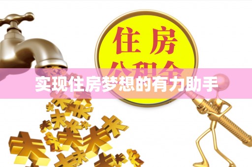 罗城实现住房梦想的有力助手