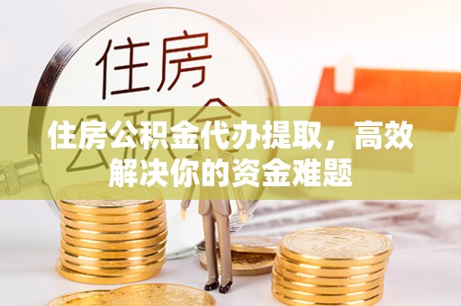 罗城住房公积金代办提取，高效解决你的资金难题