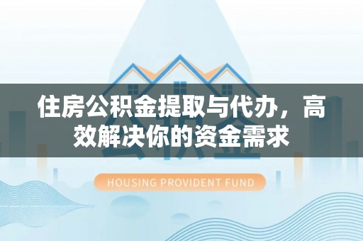 罗城住房公积金提取与代办，高效解决你的资金需求