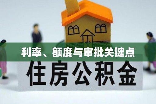 罗城利率、额度与审批关键点
