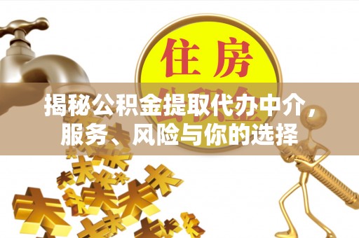 罗城揭秘公积金提取代办中介，服务、风险与你的选择
