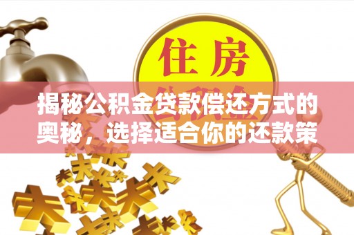 罗城揭秘公积金贷款偿还方式的奥秘，选择适合你的还款策略